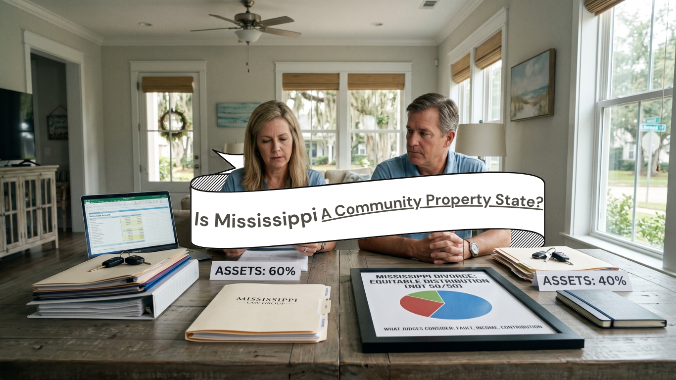 Is Mississippi a Community Property State? What Happens to Your Property in Divorce